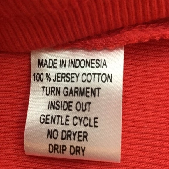 Boston Proper Red Long SleeveTop with Rhinestoned Buttons Size S - Picture 7 of 7